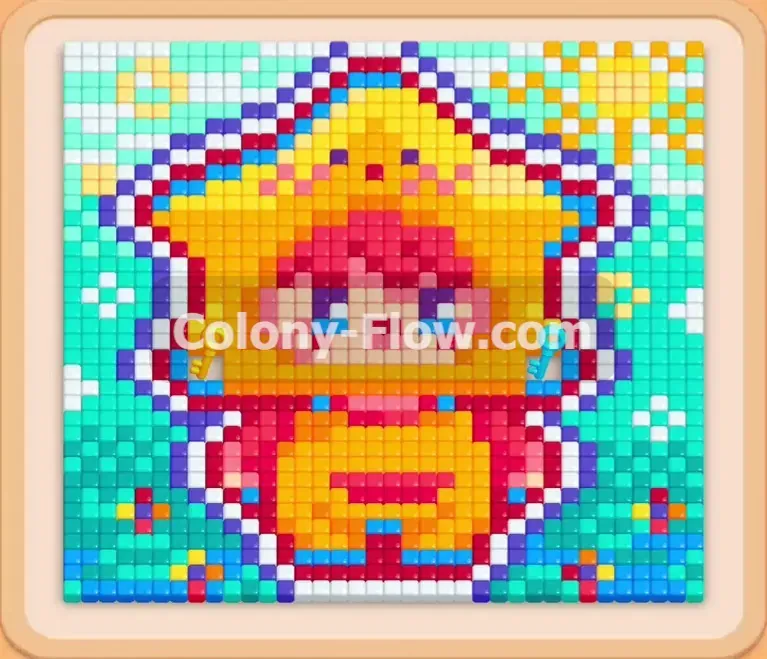 Colony Flow геймплей — уровень 1030