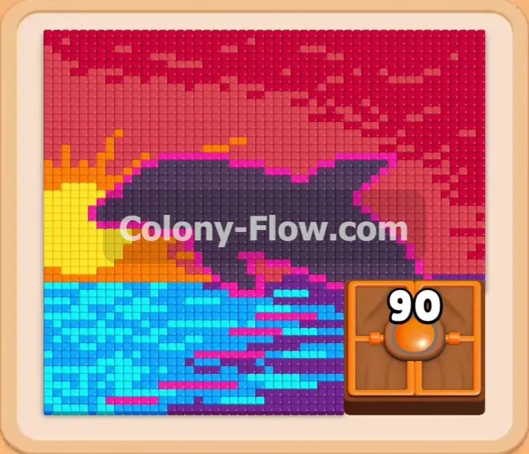 Colony Flow уровень 1054
