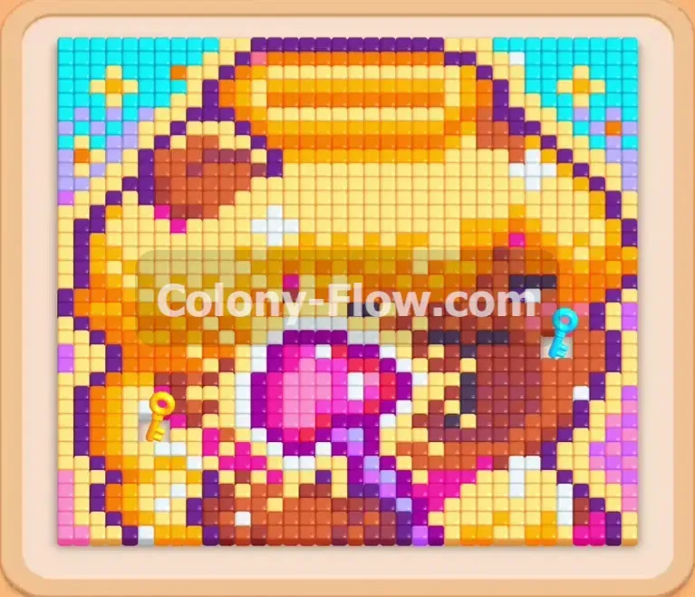 Colony Flow геймплей — уровень 1070