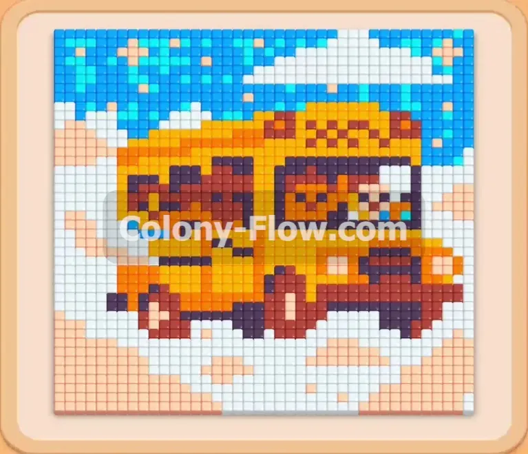Colony Flow геймплей — уровень 1077