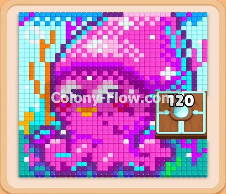 Colony Flow геймплей — уровень 1080