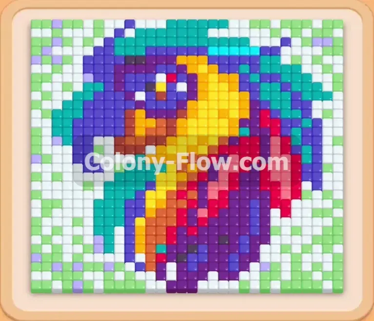 Colony Flow геймплей — уровень 1084
