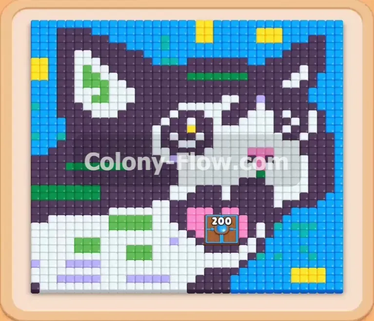 Colony Flow геймплей — уровень 1104