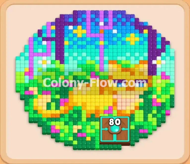 Colony Flow геймплей — уровень 1114