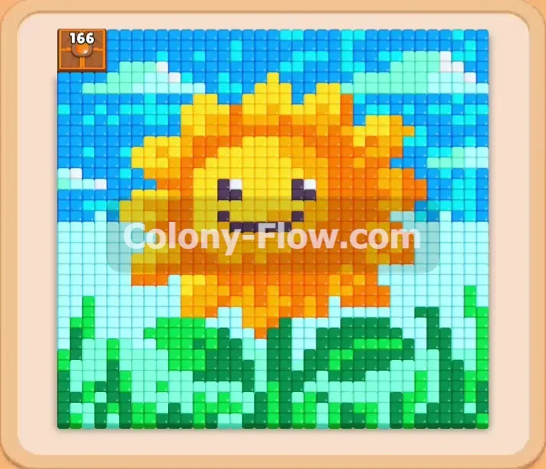 Colony Flow геймплей — уровень 1124