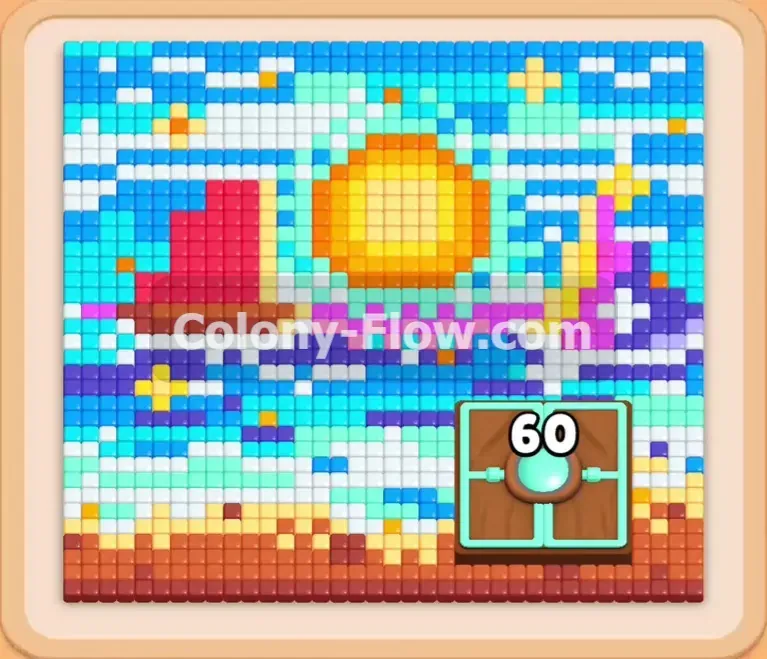Colony Flow геймплей — уровень 1131