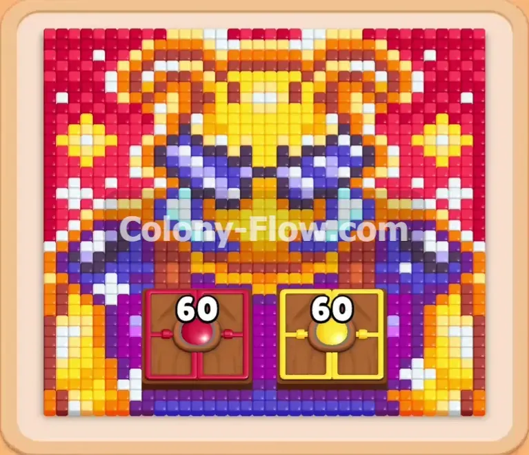 Colony Flow геймплей — уровень 1150