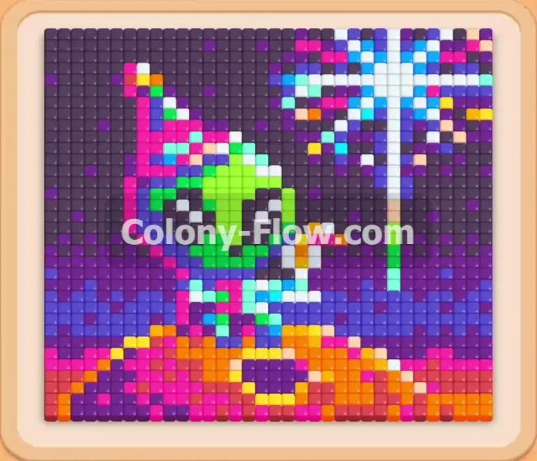 Colony Flow геймплей — уровень 1157