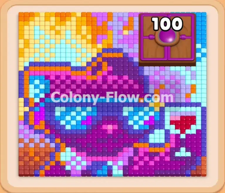 Colony Flow геймплей — уровень 1160