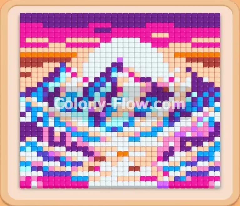 Colony Flow геймплей — уровень 1167