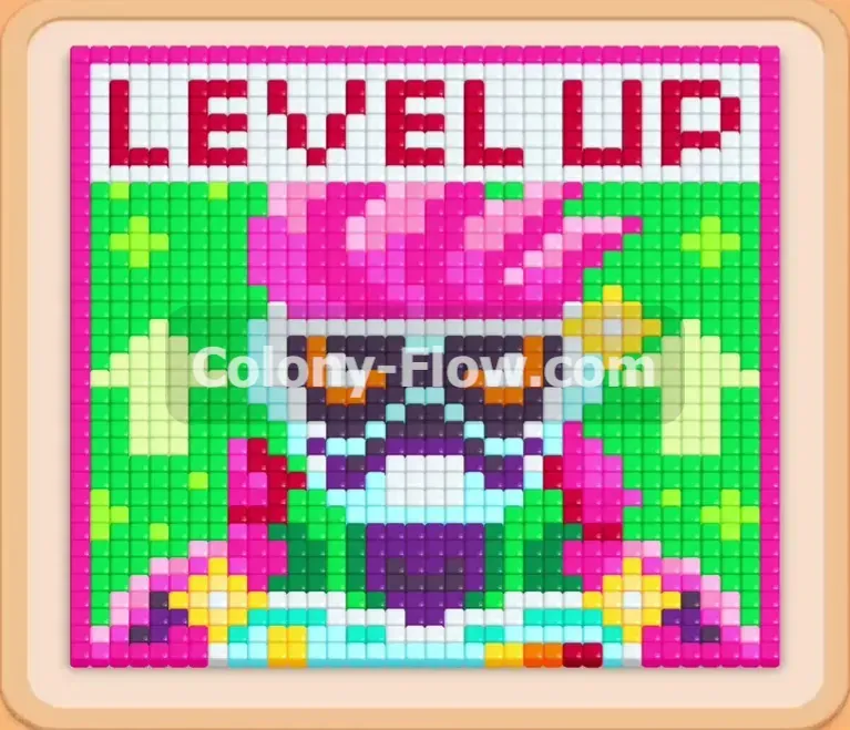 Colony Flow геймплей — уровень 1174