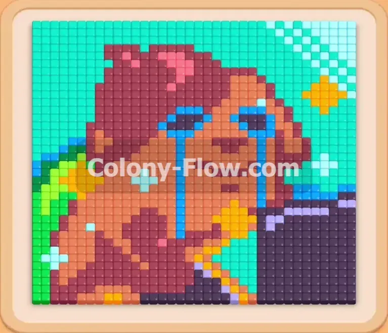 Colony Flow геймплей — уровень 1180