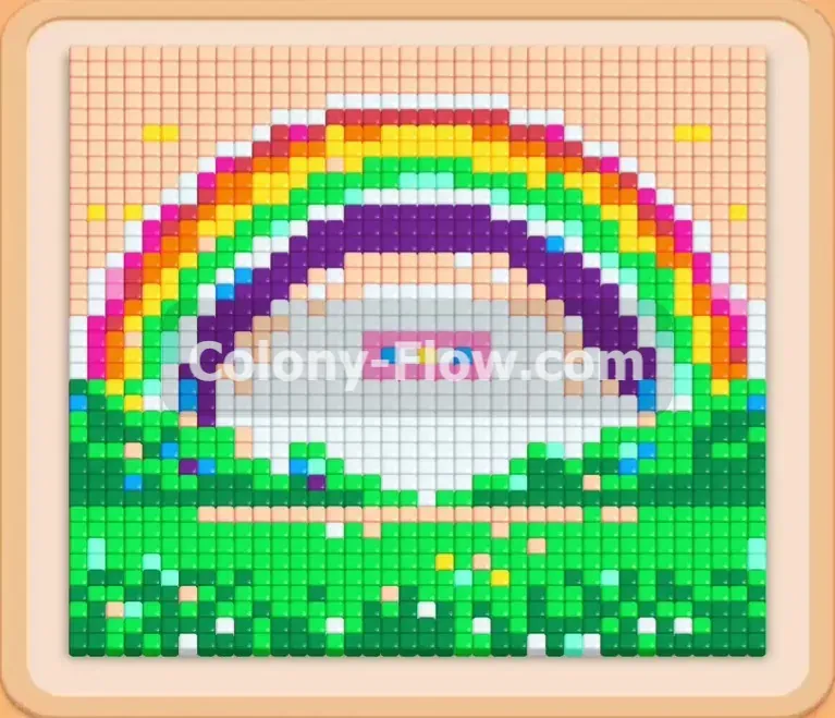 Colony Flow геймплей — уровень 1210