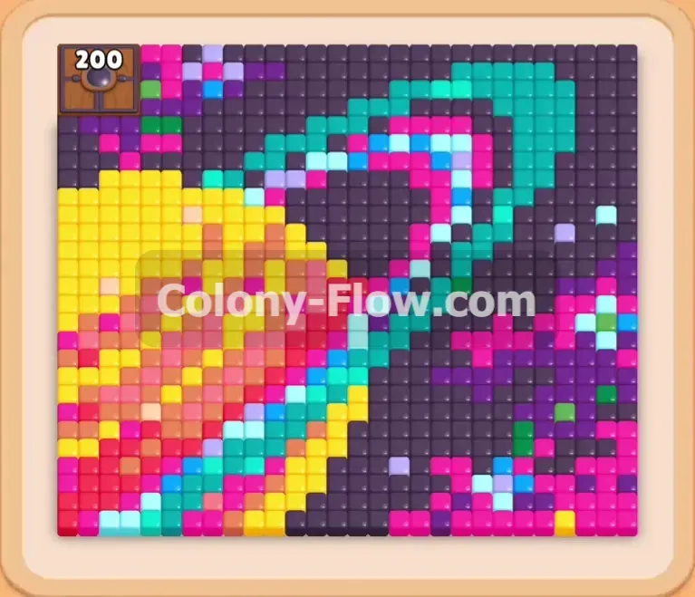 Colony Flow геймплей — уровень 1220