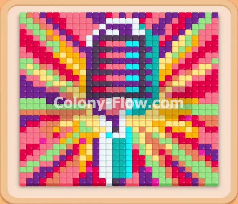 Colony Flow геймплей — уровень 1237