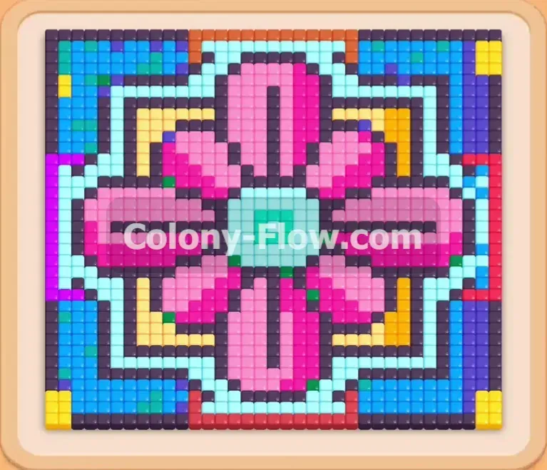 Colony Flow геймплей — уровень 1250