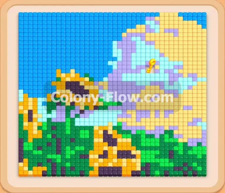 Colony Flow геймплей — уровень 1284