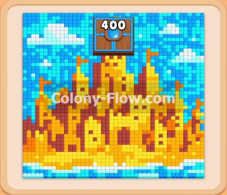 Colony Flow геймплей — уровень 1314