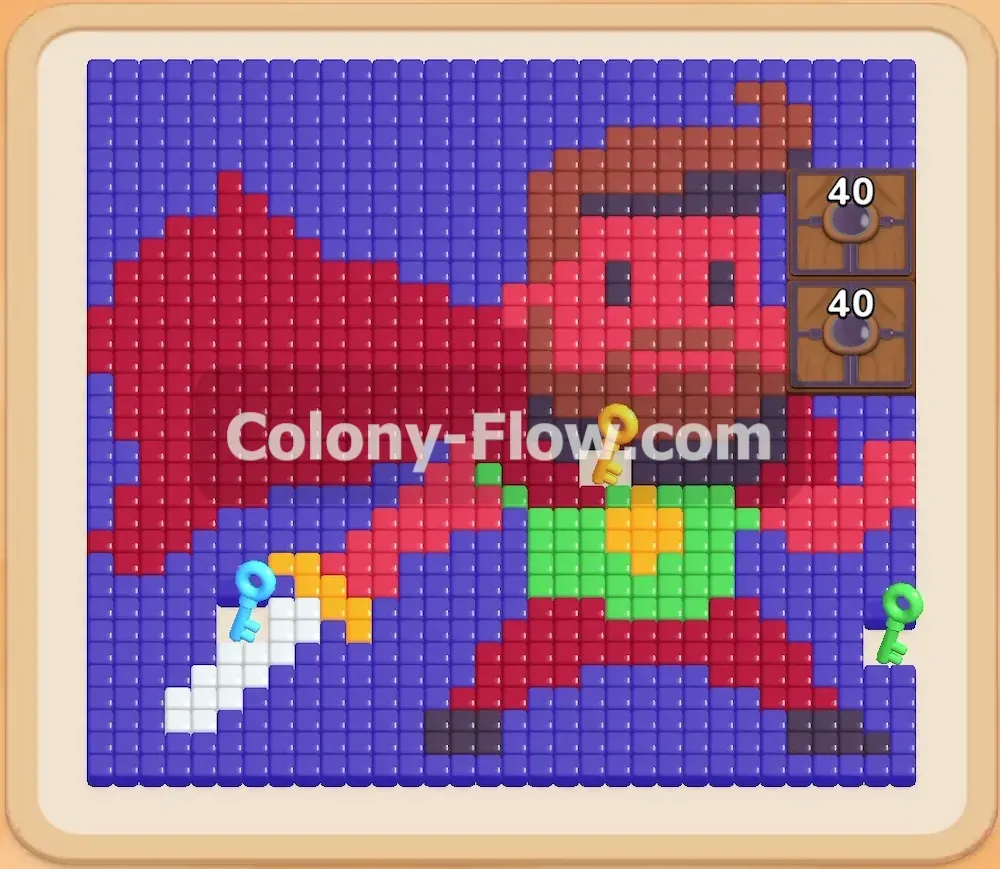 Colony Flow уровень 136