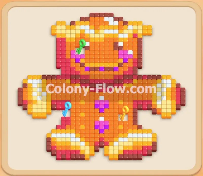 Colony Flow геймплей — уровень 201