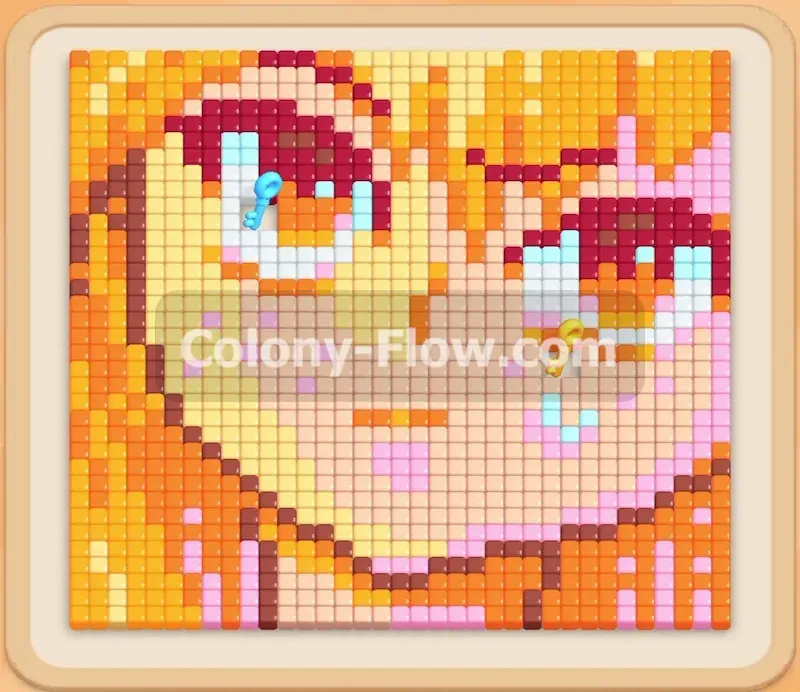 Colony Flow геймплей — уровень 211