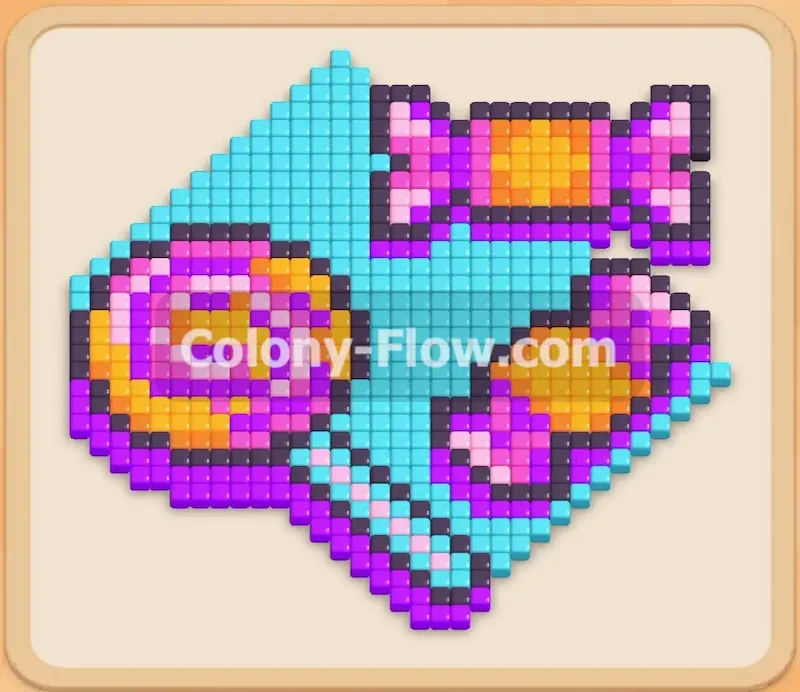 Colony Flow геймплей — уровень 214