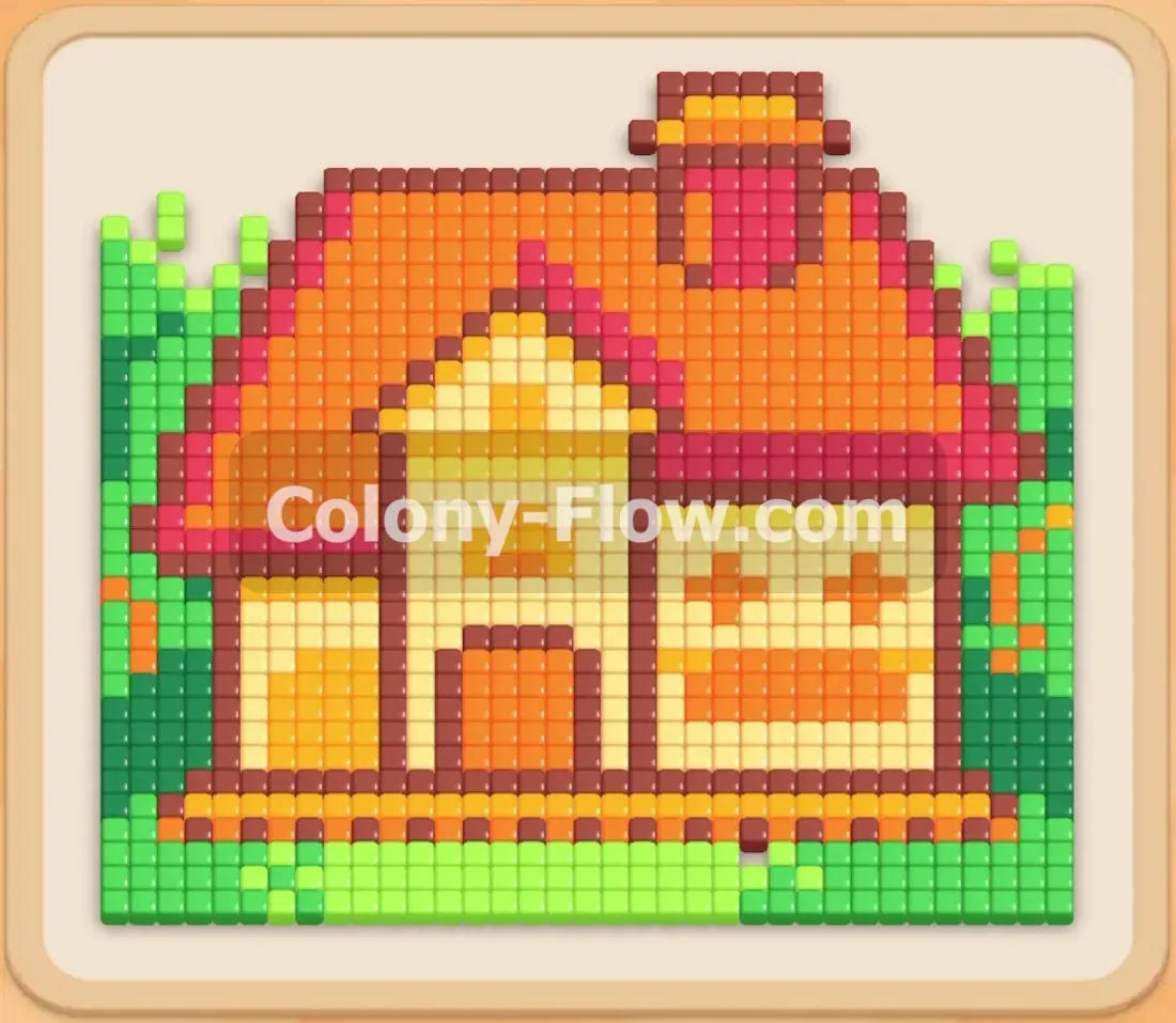 Colony Flow геймплей — уровень 215