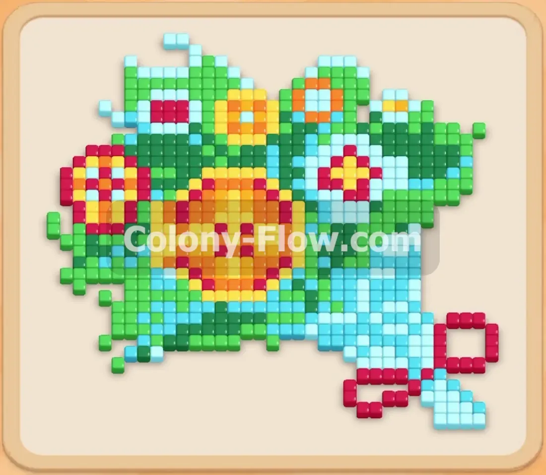 Colony Flow геймплей — уровень 218