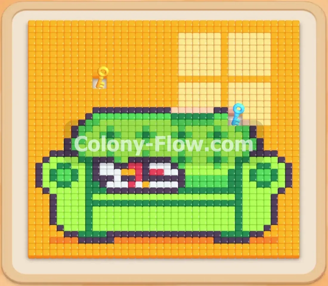 Colony Flow геймплей — уровень 224
