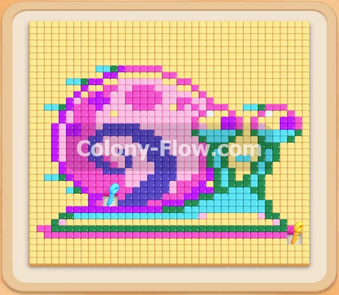 Colony Flow геймплей — уровень 225
