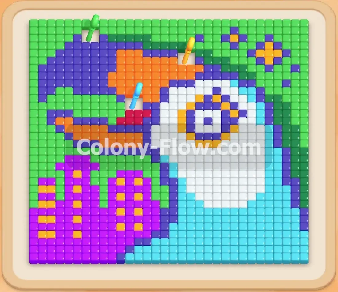 Colony Flow геймплей — уровень 241