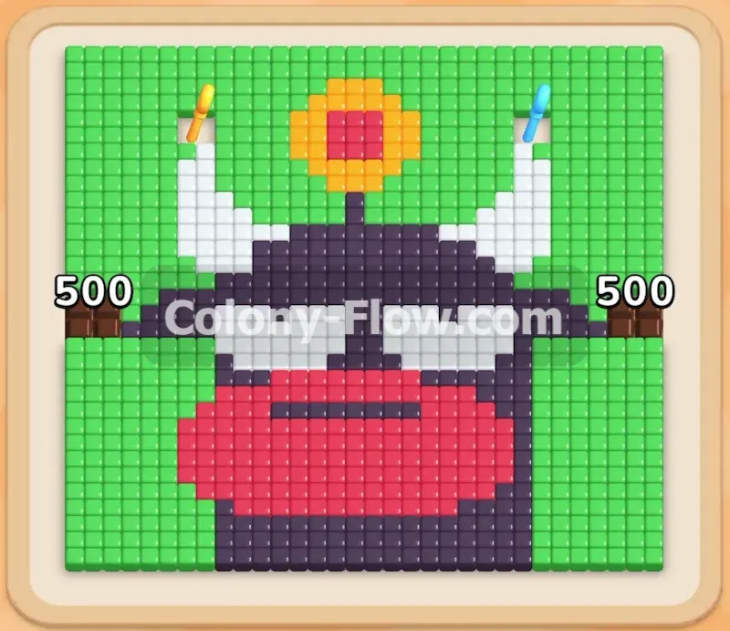 Colony Flow геймплей — уровень 288