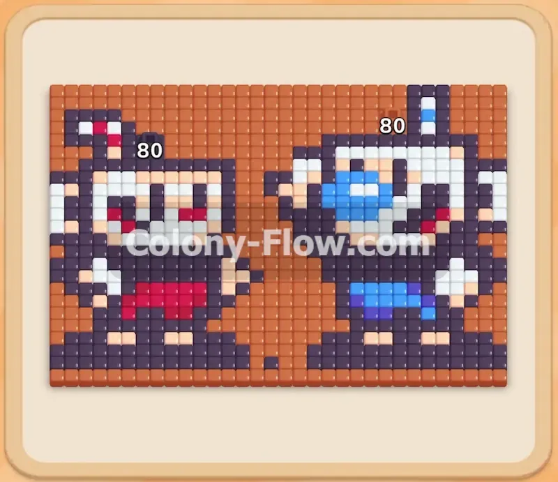 Colony Flow геймплей — уровень 291