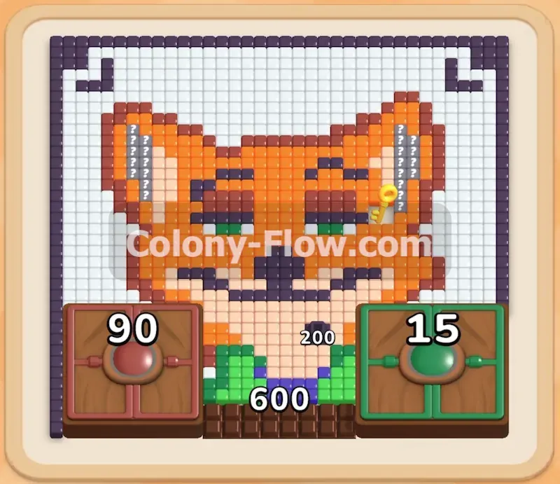 Colony Flow геймплей — уровень 294