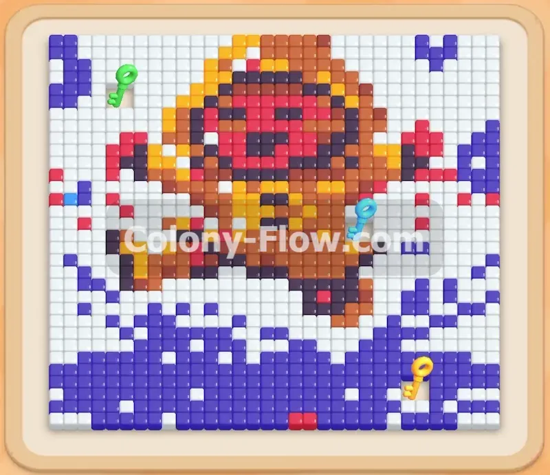 Colony Flow геймплей — уровень 299