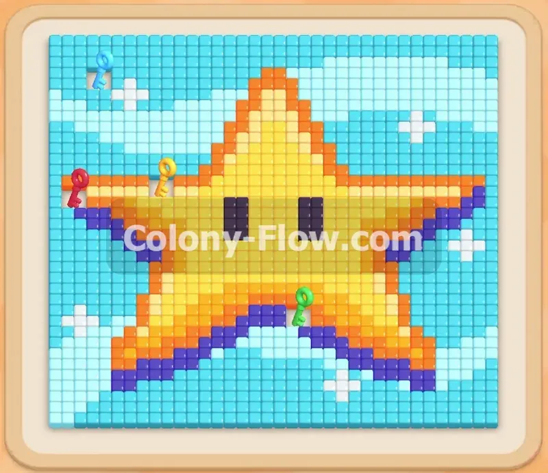 Colony Flow геймплей — уровень 301