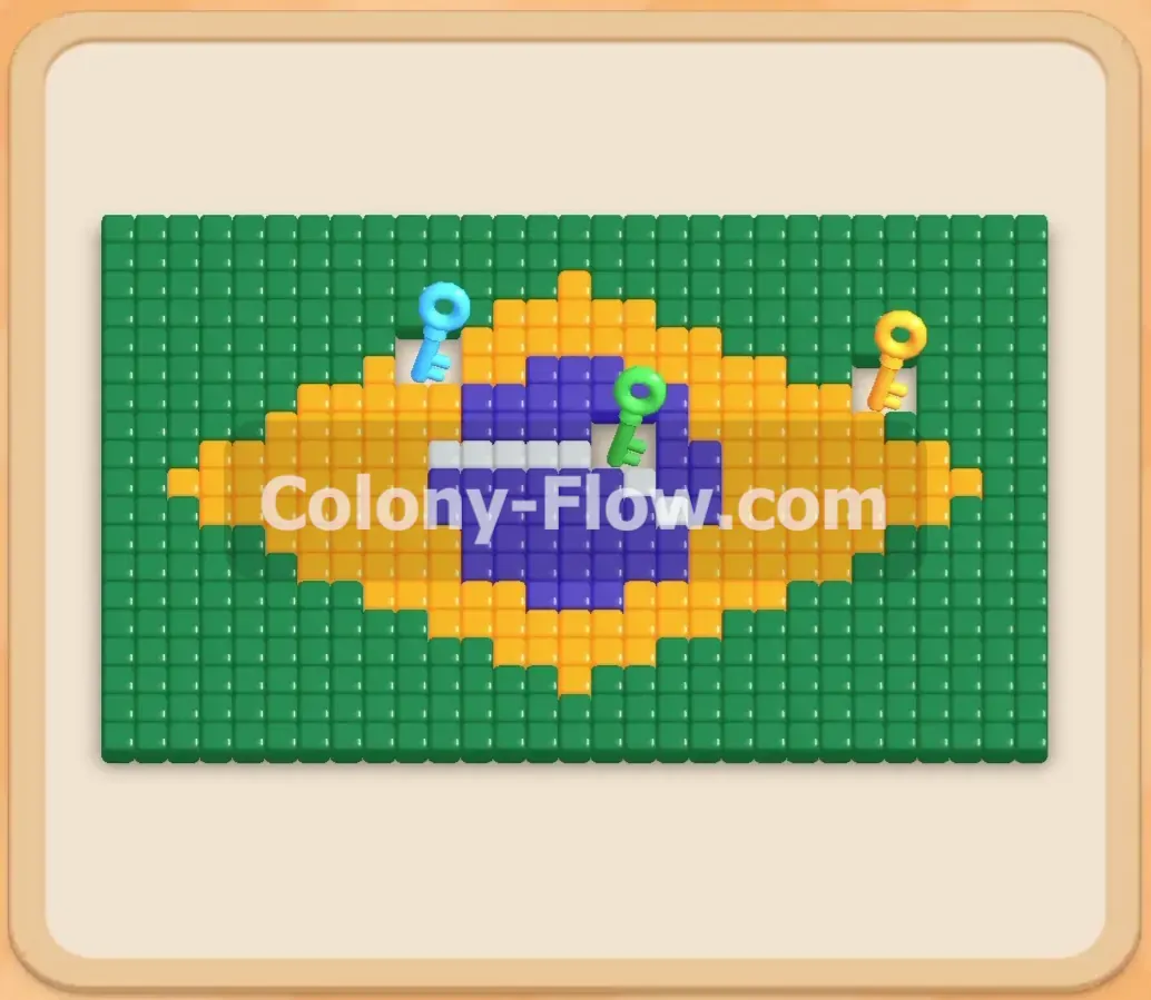 Colony Flow геймплей — уровень 311