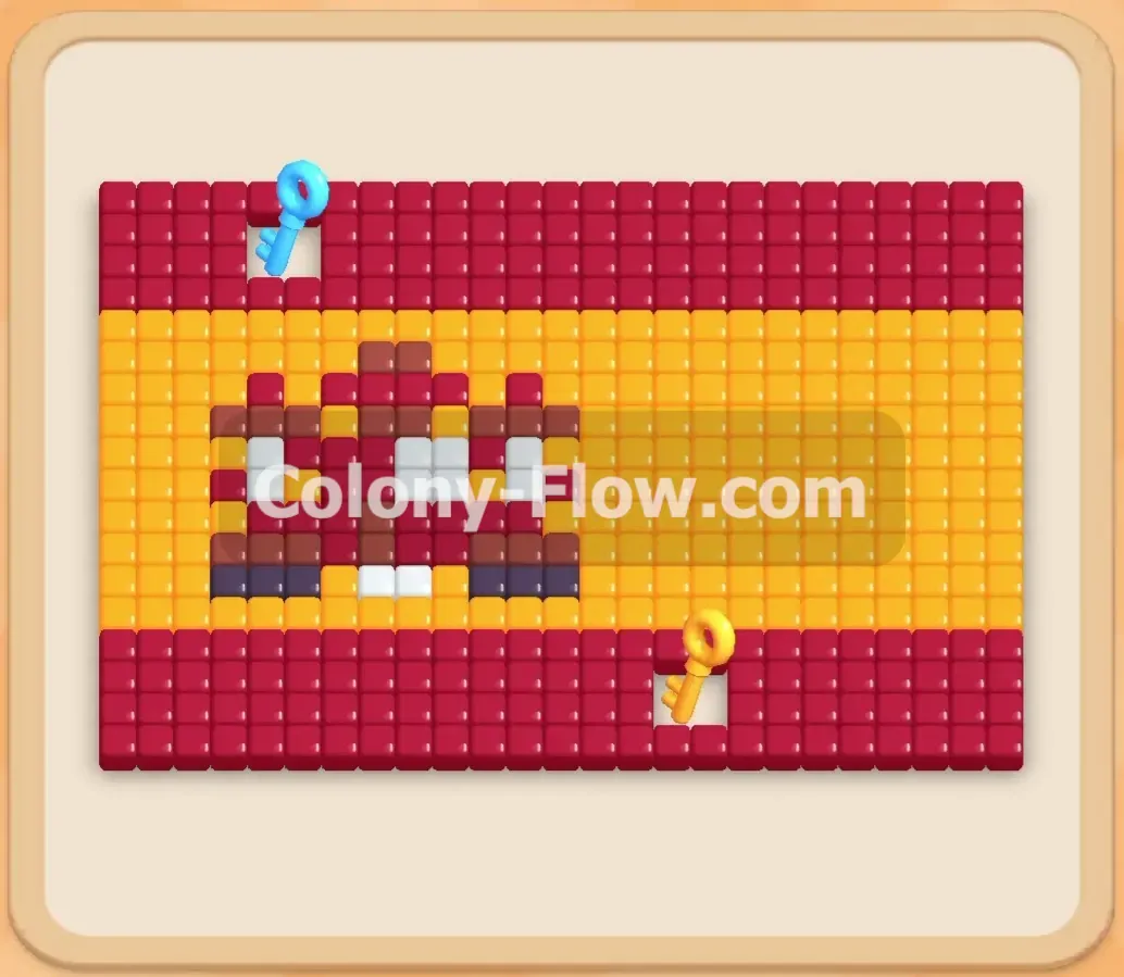 Colony Flow геймплей — уровень 313