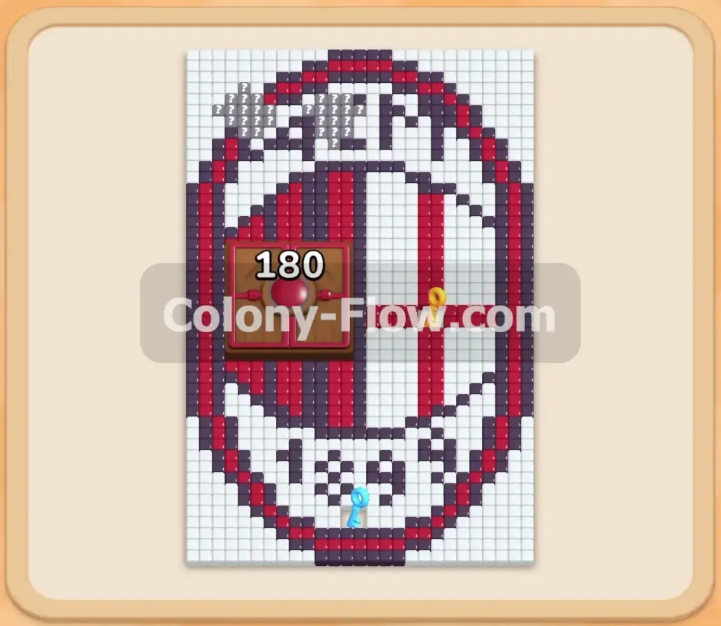 Colony Flow геймплей — уровень 316