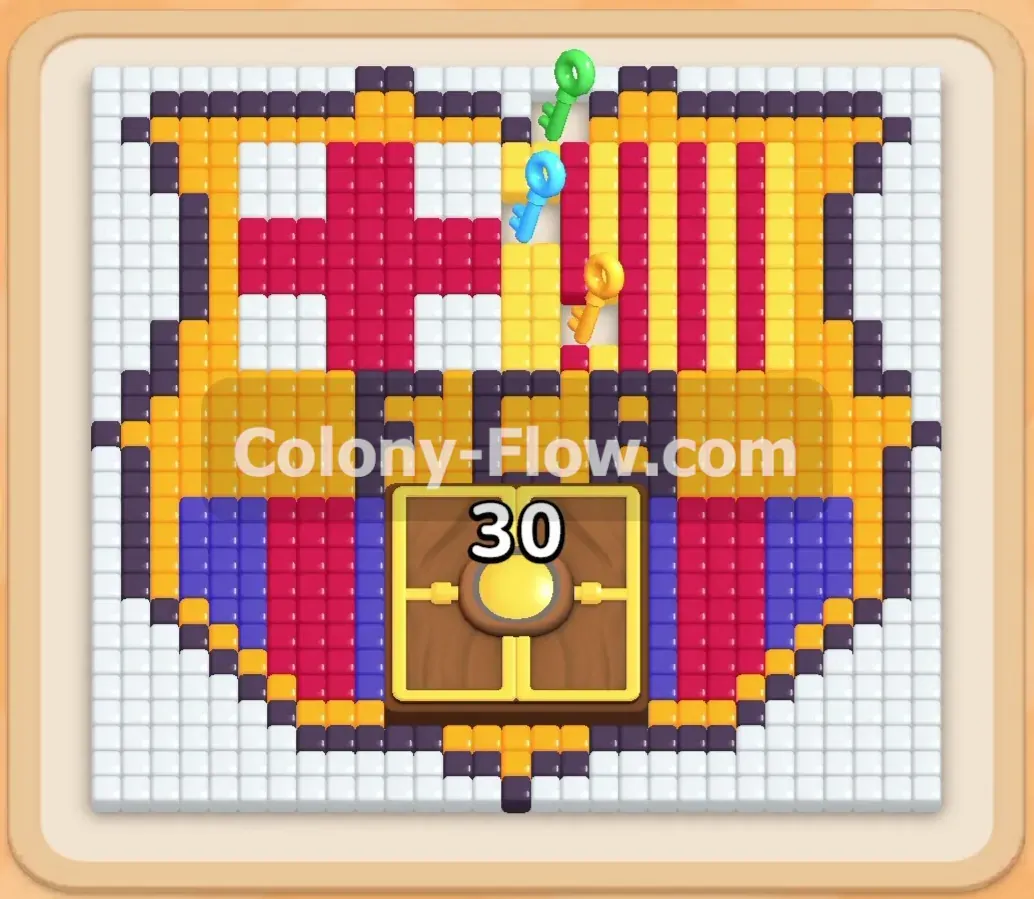 Colony Flow геймплей — уровень 319