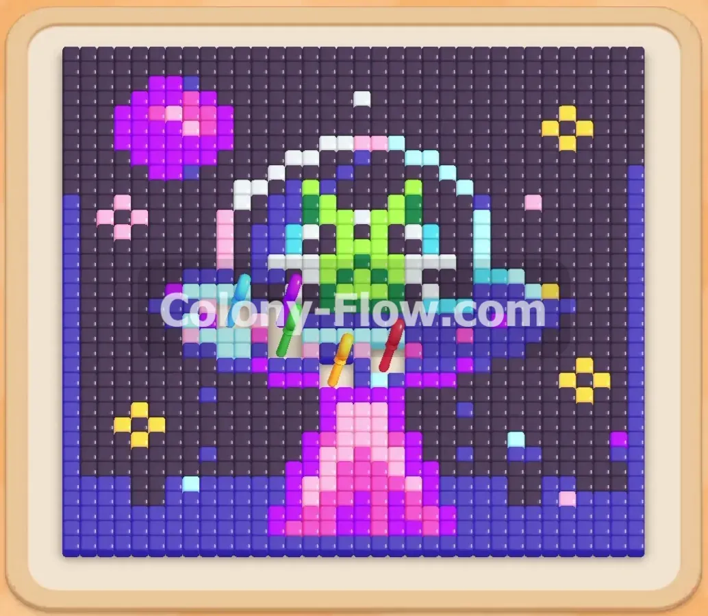 Colony Flow геймплей — уровень 324