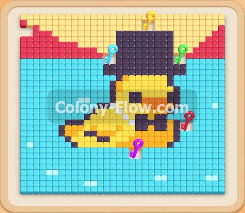 Colony Flow геймплей — уровень 360