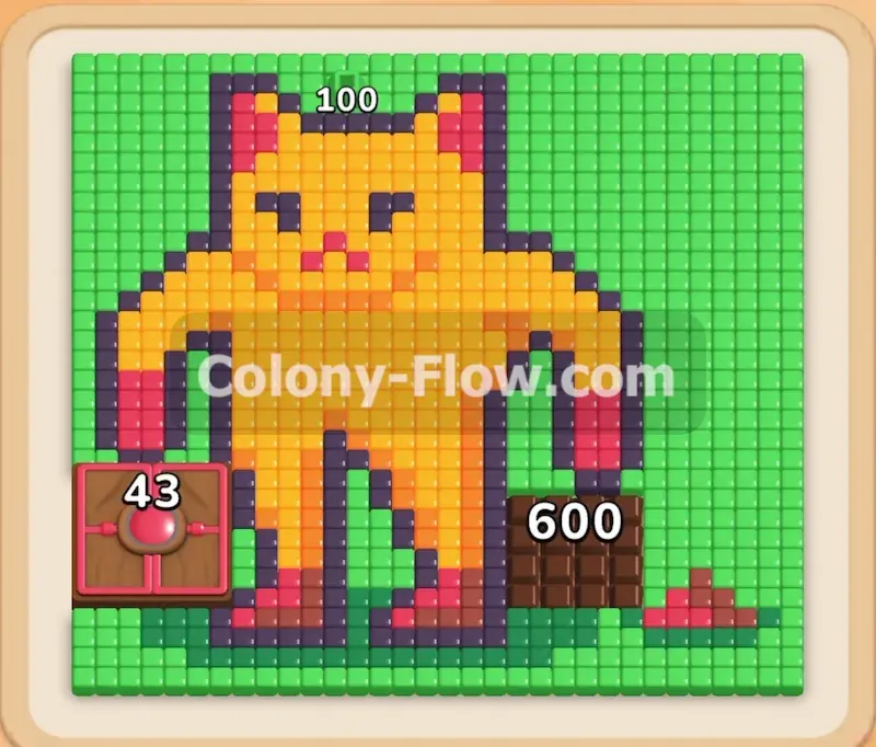Colony Flow геймплей — уровень 362
