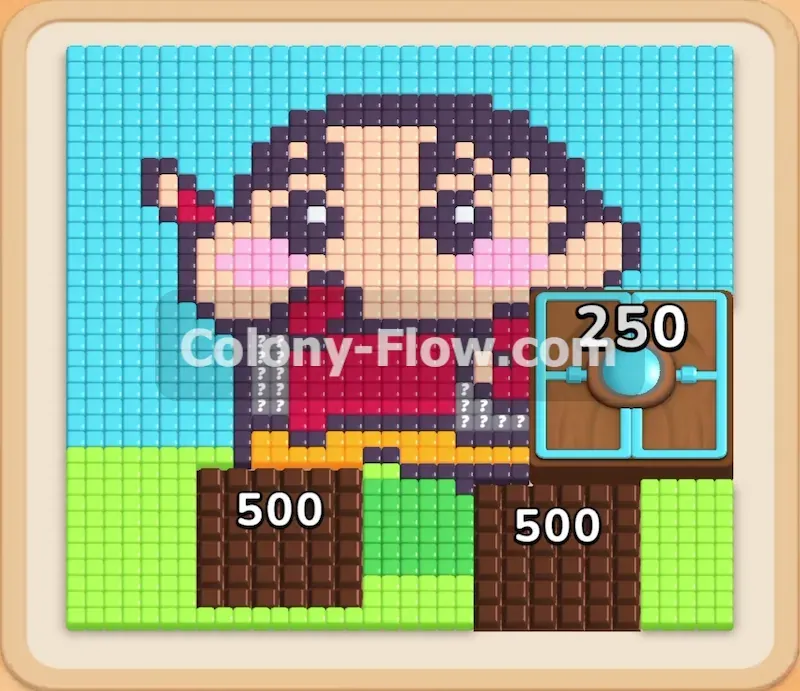 Colony Flow геймплей — уровень 375