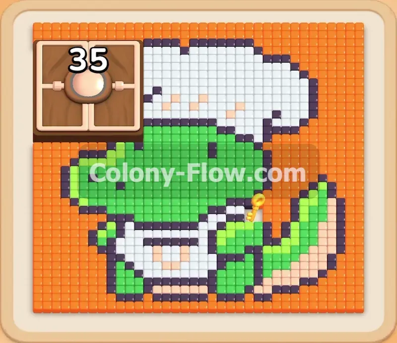 Colony Flow геймплей — уровень 381