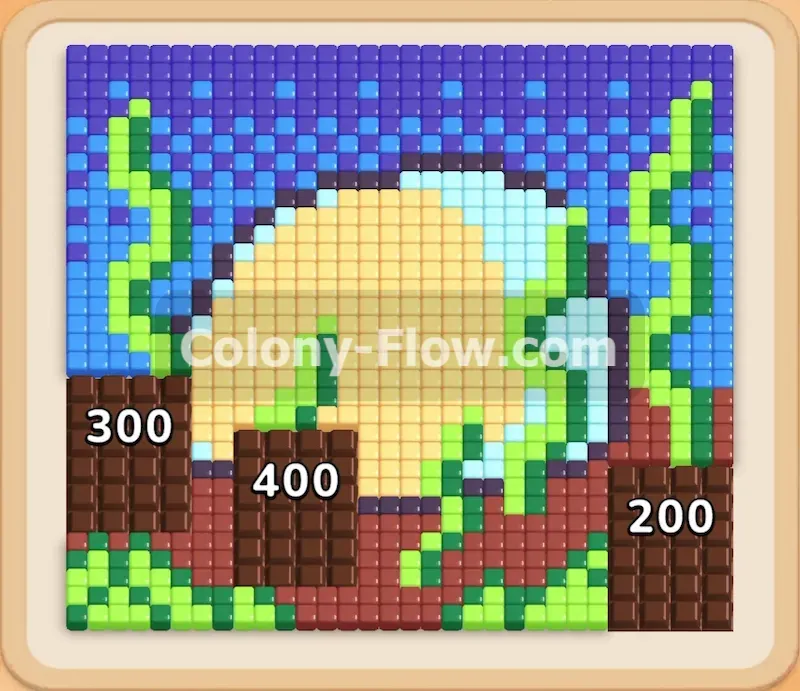 Colony Flow геймплей — уровень 389