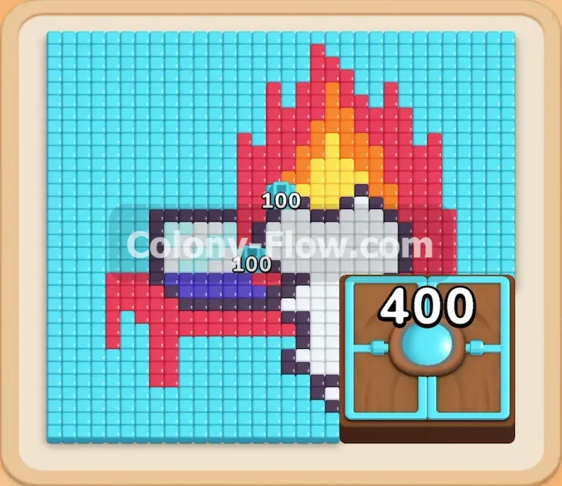 Colony Flow геймплей — уровень 393