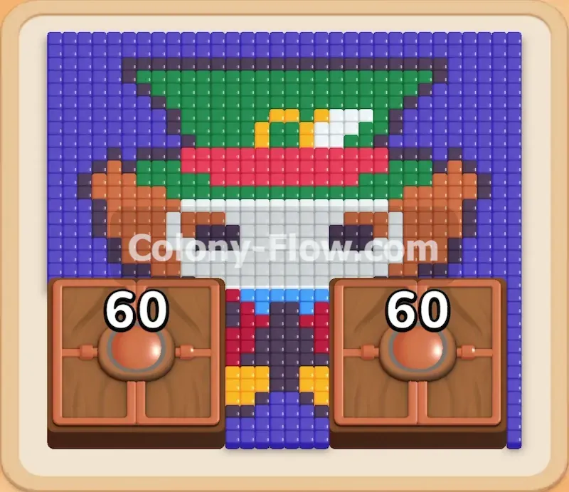 Colony Flow геймплей — уровень 399
