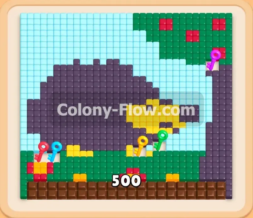 Colony Flow геймплей — уровень 409