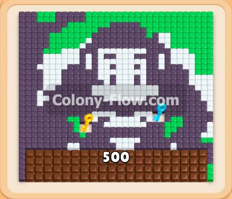 Colony Flow геймплей — уровень 421